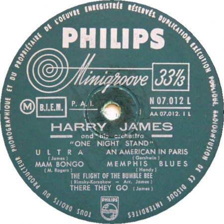 HARRY JAMES