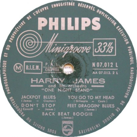 HARRY JAMES