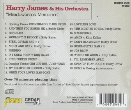 HARRY JAMES