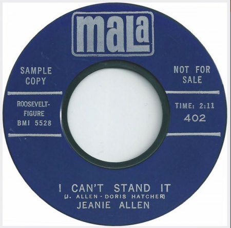JEANIE ALLEN