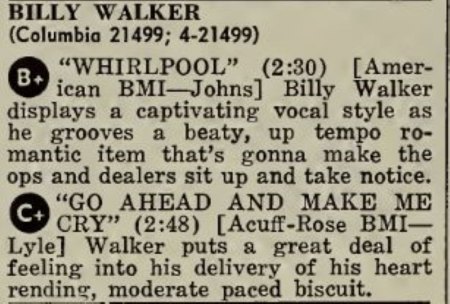 BILLY WALKER