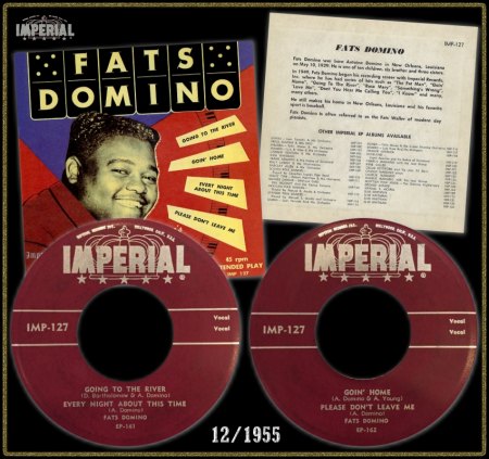 FATS DOMINO IMPERIAL EP IMP-127