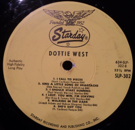 DOTTIE WEST