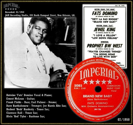 FATS DOMINO - BRAND NEW BABY