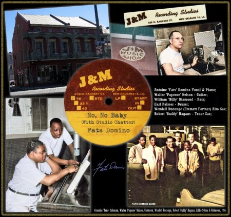 FATS DOMINO - NO NO BABY [STUDIO CHATTER]