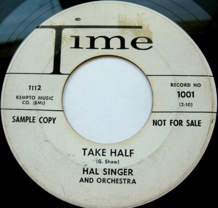 HAL SINGER - Rock around the clock 1948