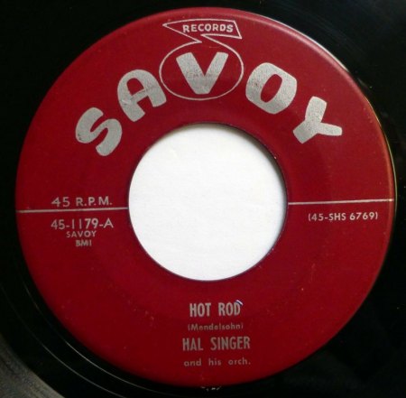 HAL SINGER - Rock around the clock 1948