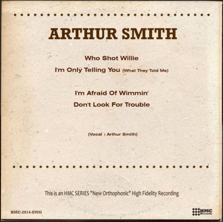 ARTHUR 'Guitar Boogie' SMITH