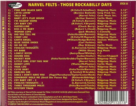 NARVEL FELTS