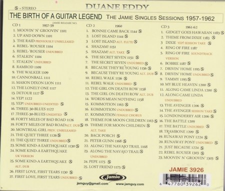 DUANE EDDY - CD's