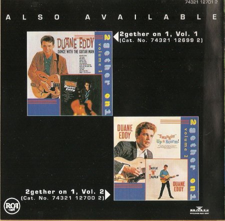 DUANE EDDY - CD's