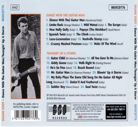 DUANE EDDY - CD's