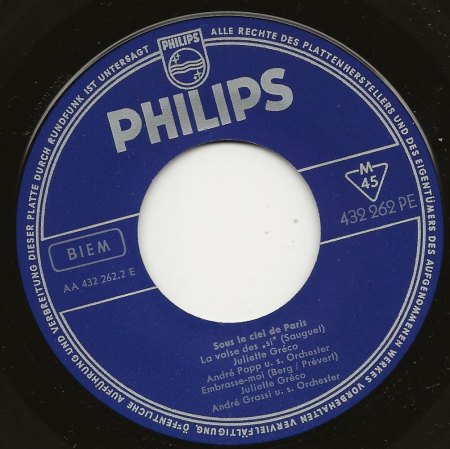 JULIETTE GRECO  (1927 - 2020)