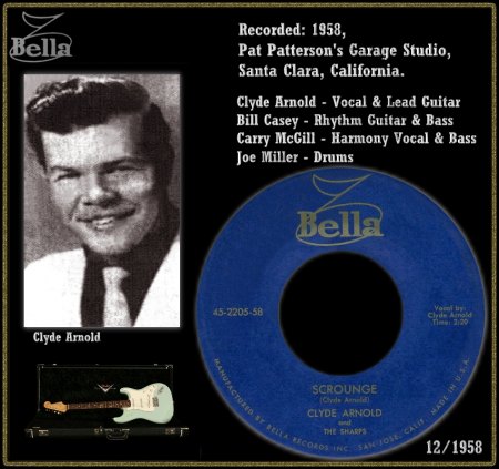 CLYDE ARNOLD & THE SHARPS - SCROUNGE