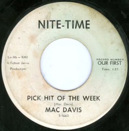 MAC DAVIS (1942 - 2020)