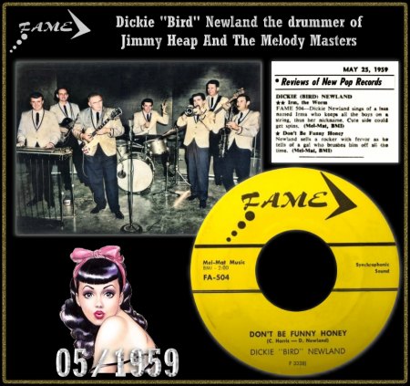 DICKIE 'BIRD' NEWLAND - DON'T BE FUNNY HONEY