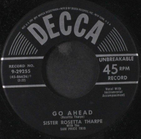 SISTER ROSETTA THARPE