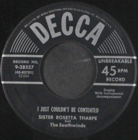 SISTER ROSETTA THARPE