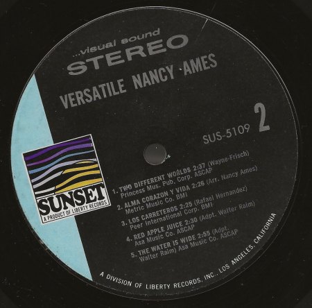 NANCY AMES