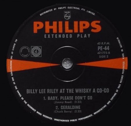 BILLY LEE RILEY