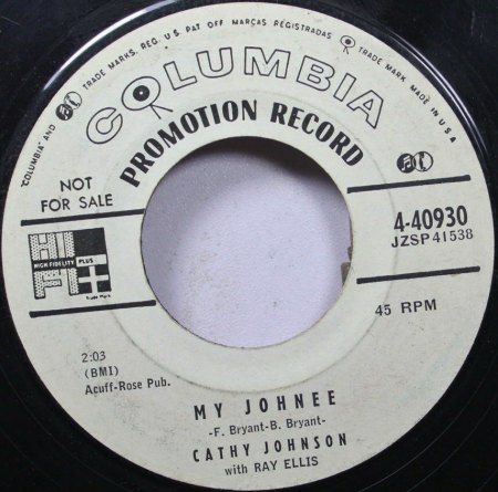 CATHY JOHNSON obscure ROCKIN' AND YODELIN' auf PHILIPS !