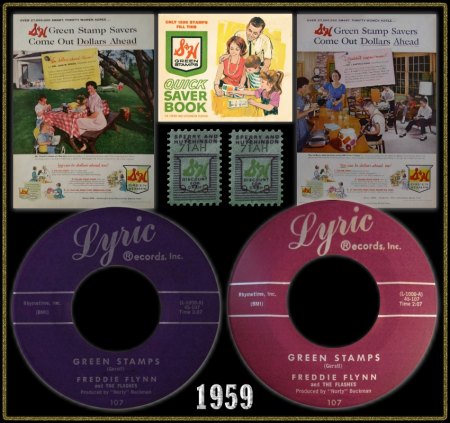FREDDIE FLYNN & THE FLASHES - GREEN STAMPS