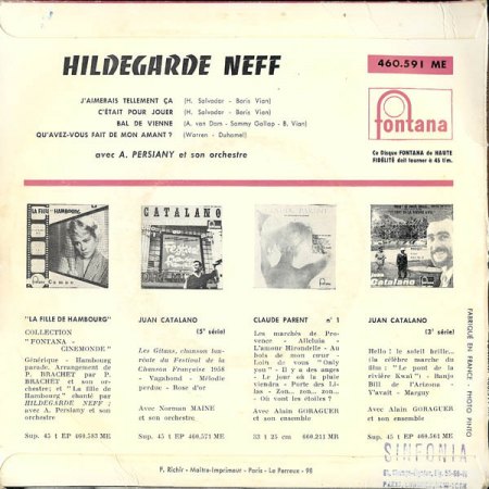 HILDEGARD KNEF die Neff