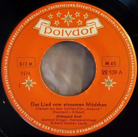 HILDEGARD KNEF die Neff