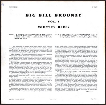BIG BILL BROONZY