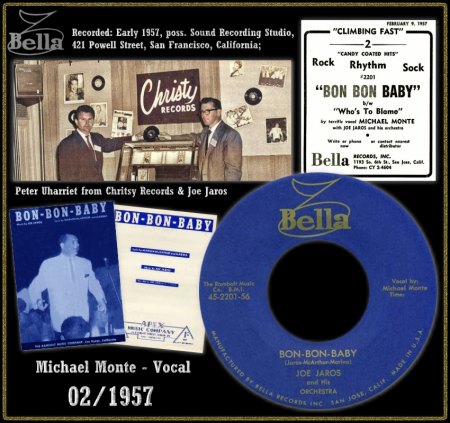 JOE JAROS & HIS ORCHESTRA - BON-BON-BABY