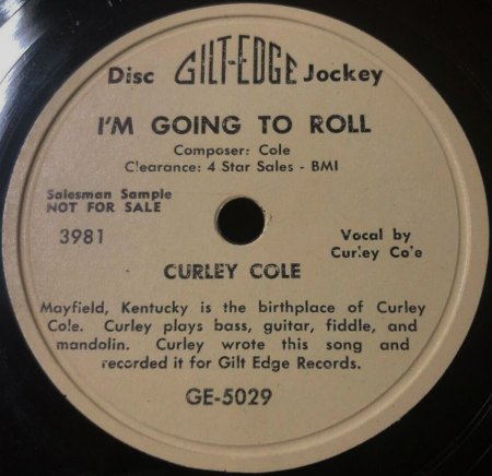 CURLEY COLE