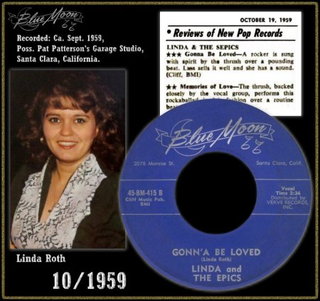 LINDA & THE EPICS - GONN'A BE LOVED