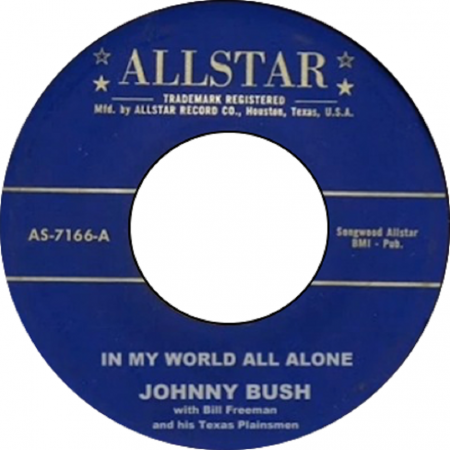 JOHNNY BUSH WITH BILL FREEMAN & HIS TEXAS PLAINSMEN