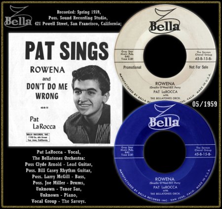 PAT LA ROCCA - ROWENA