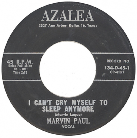 MARVIN PAUL