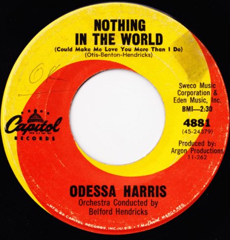 ODESSA HARRIS