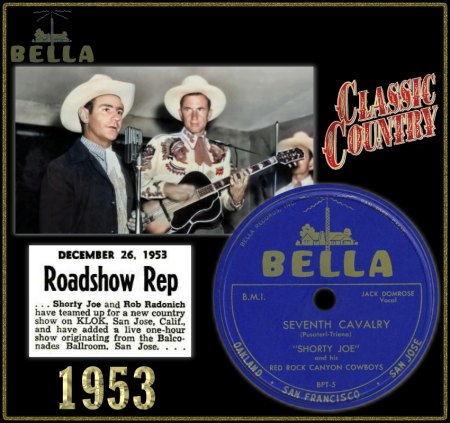 SHORTY JOE & HIS RED ROCK CANYON COWBOYS - SEVENTH CAVALRY