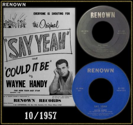 WAYNE HANDY JIM THORNTON & HIS BAND - SAY YEAH
