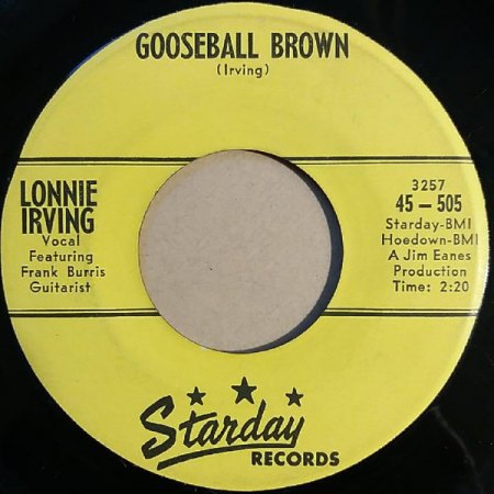 LONNIE IRVING