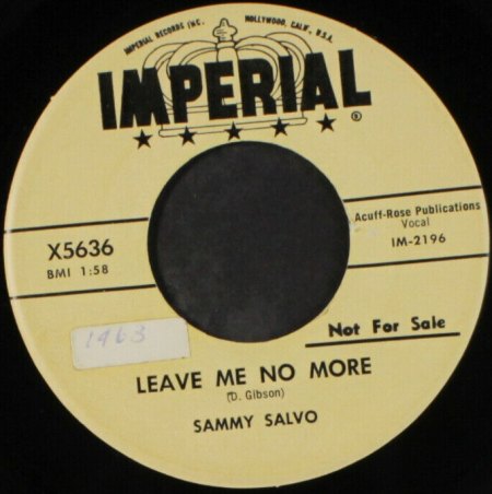 SAMMY SALVO