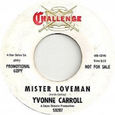 YVONNE CAROLL & THE ROULETTES