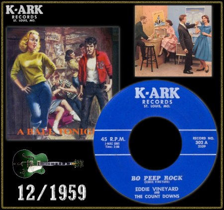 EDDIE VINEYARD & THE COUNT DOWNS - BO PEEP ROCK