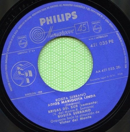 ROSITA SERRANO, die chilenische Nachtigall