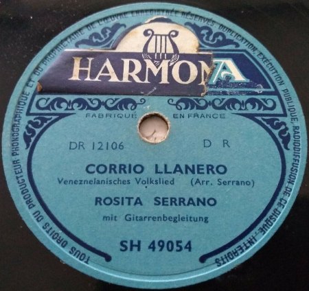 ROSITA SERRANO, die chilenische Nachtigall