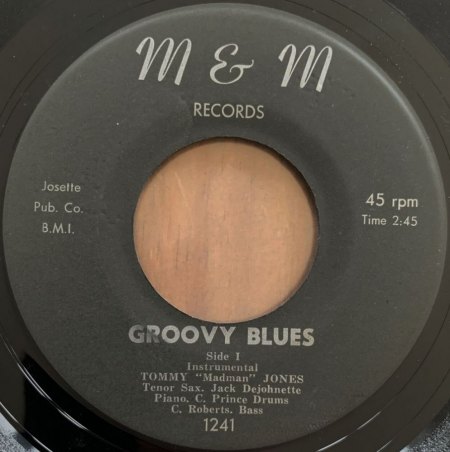 TOMMY 'MADMAN' JONES