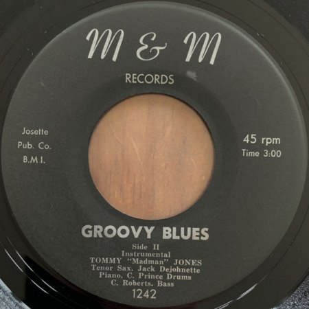 TOMMY 'MADMAN' JONES