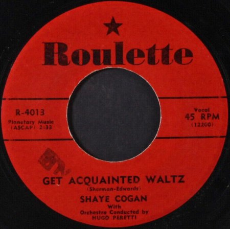 SHAYE COGAN