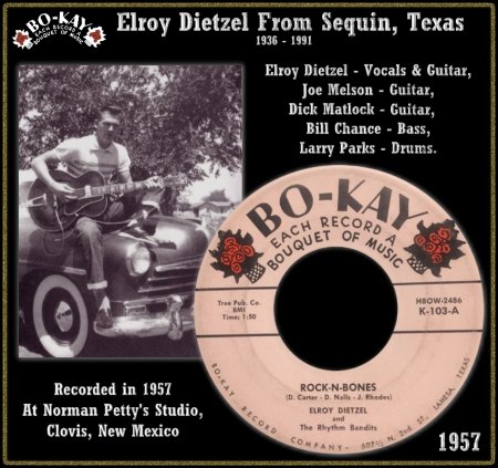 ELROY DIETZEL & THE RHYTHM BANDITS - ROCK-N-BONES