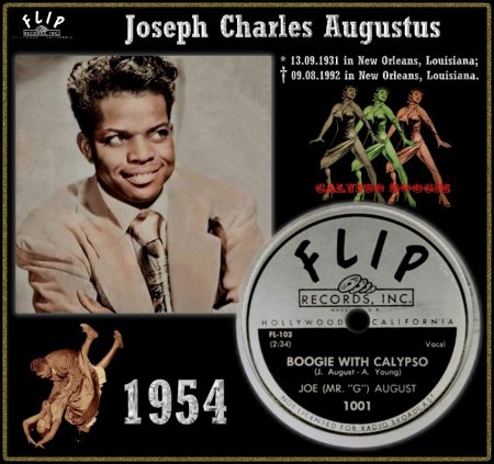 JOE (MR 'G') AUGUST - BOOGIE WITH CALYPSP