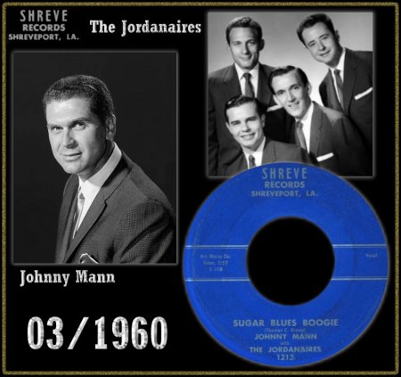 JOHNNY MANN WITH THE JORDANAIRES - SUGAR BLUES BOOGIE